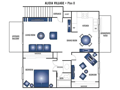 Floor plan Plan D