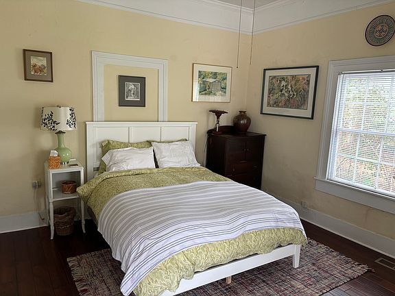 The front bedroom has 2 closets and lots of natural light