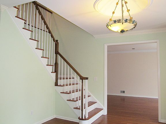 Foyer Wood Stairway