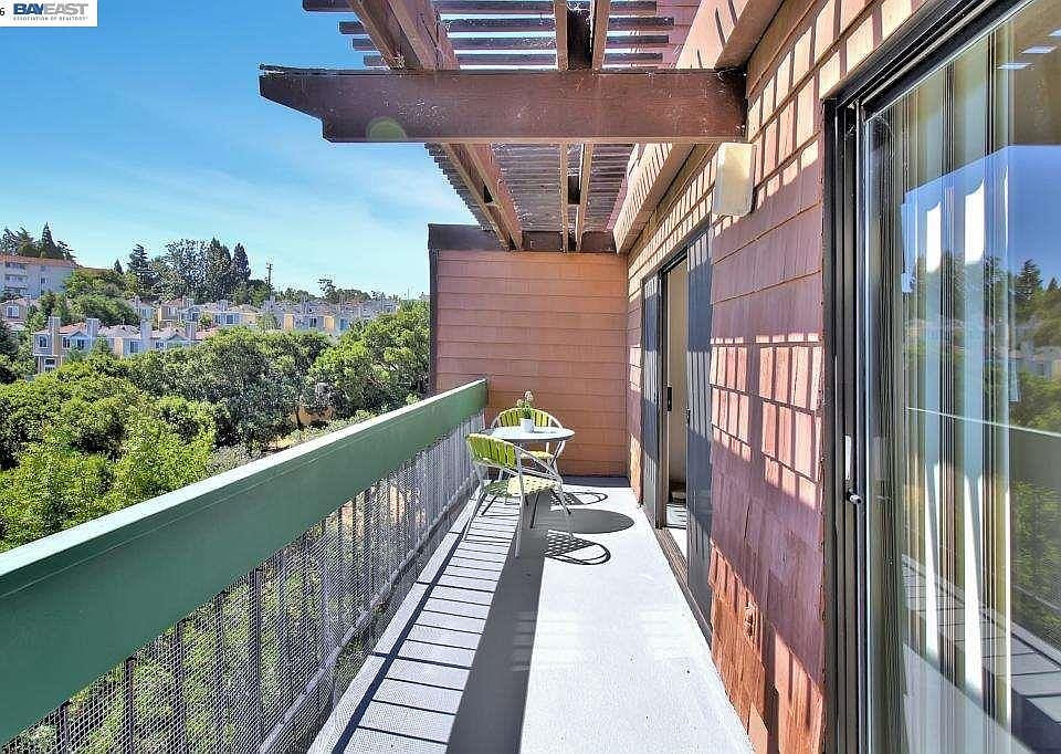 Long private balcony with views perfect for a relaxing lunch or drinks with friends.