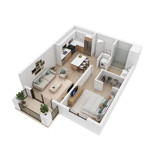 Floor plan A1