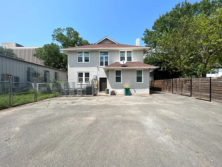 Back of property from the back parking lot