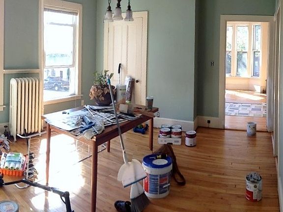 Middle (dining) Room looking toward Front Room (Living room)