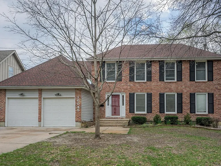Stately brick exterior