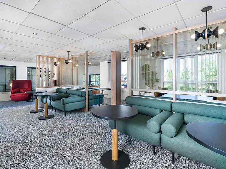 Boost your productivity without leaving home at Modera Beaverton's dedicated coworking space.
