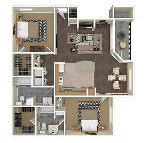 Floor plan Brussels