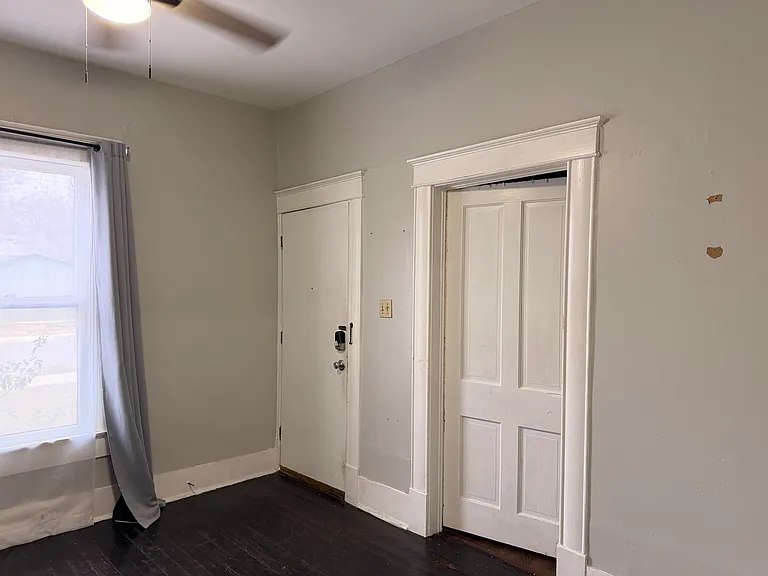 front Door and bedroom 1