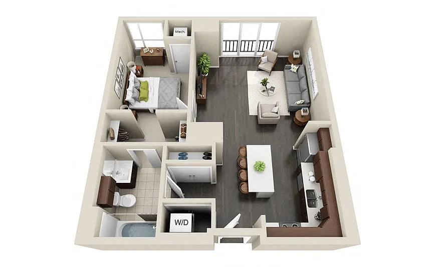 Floor plan A6