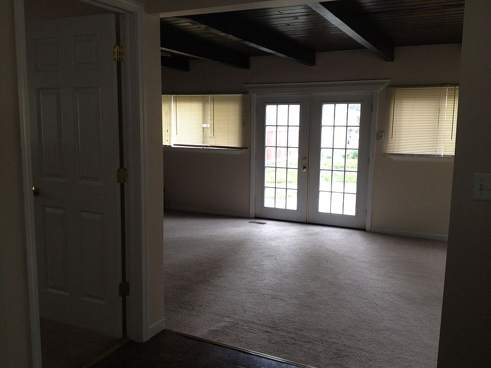 bonus room with back door