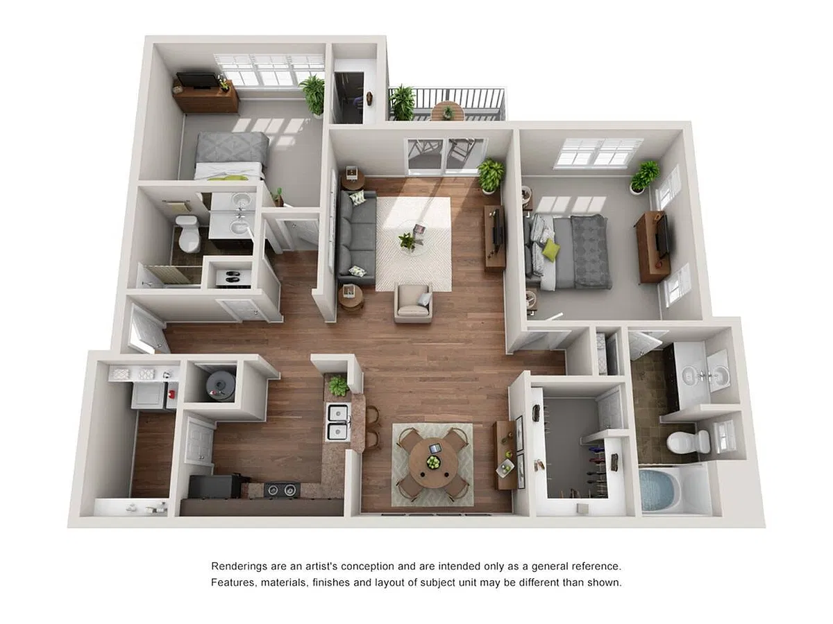Floor plan Retreat B1 - The Belmont