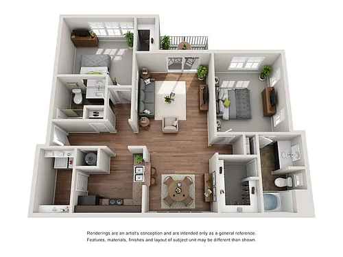 Floor plan Retreat B1 - The Belmont