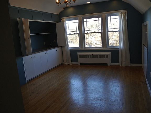 Dining room - brighter than this! tons of built ins