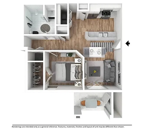 Floor plan A1HC