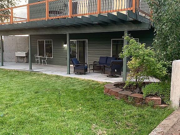Back view, 3-story Home