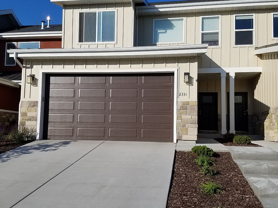 Front of the townhome