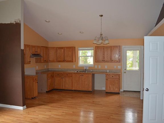 Kitchen open to Living Rm