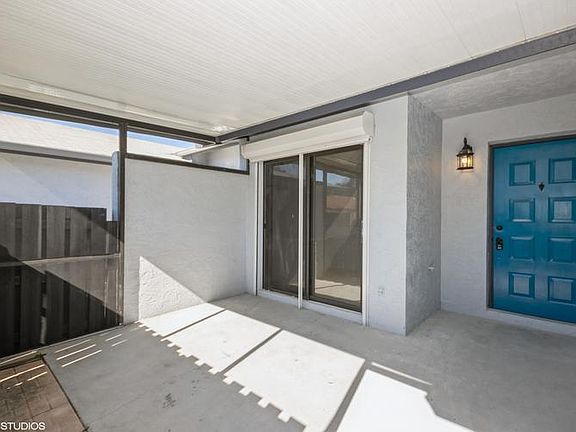 Front screen covered patio