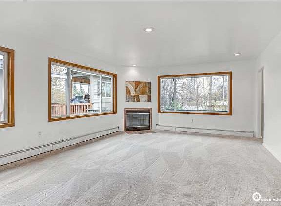 open living space w large windows