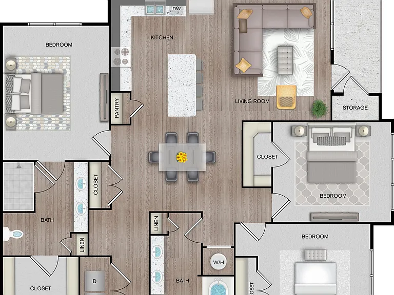 D1 floor plan Eleve