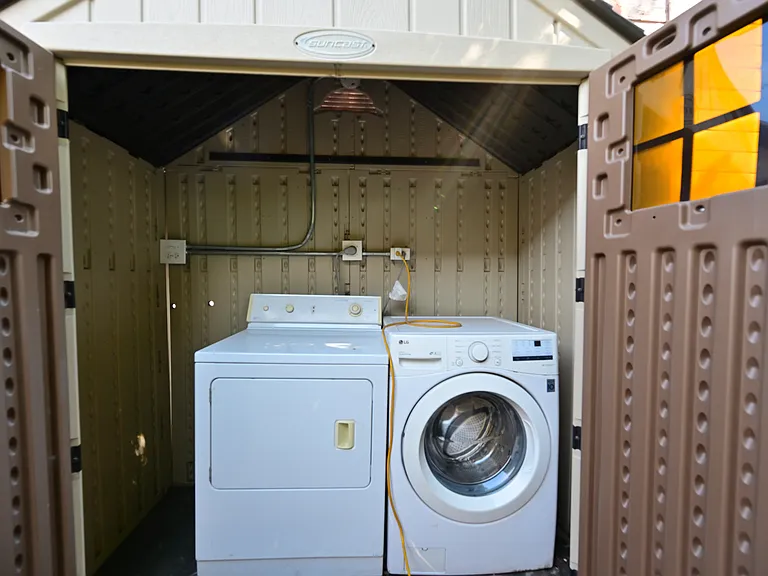 1ST STORAGE SHED - FOR LAUNDRY