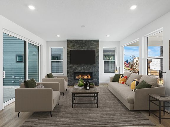 Homesite 326 Great Room - Virtually Staged