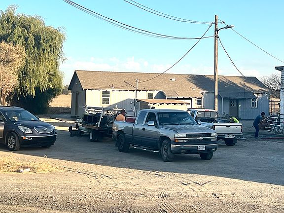 View of the multi-unit property from the road