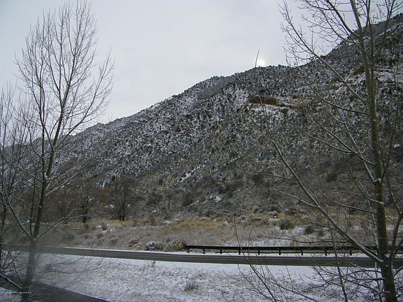 View of Mountain from balcony