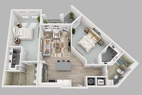 Floor plan B2