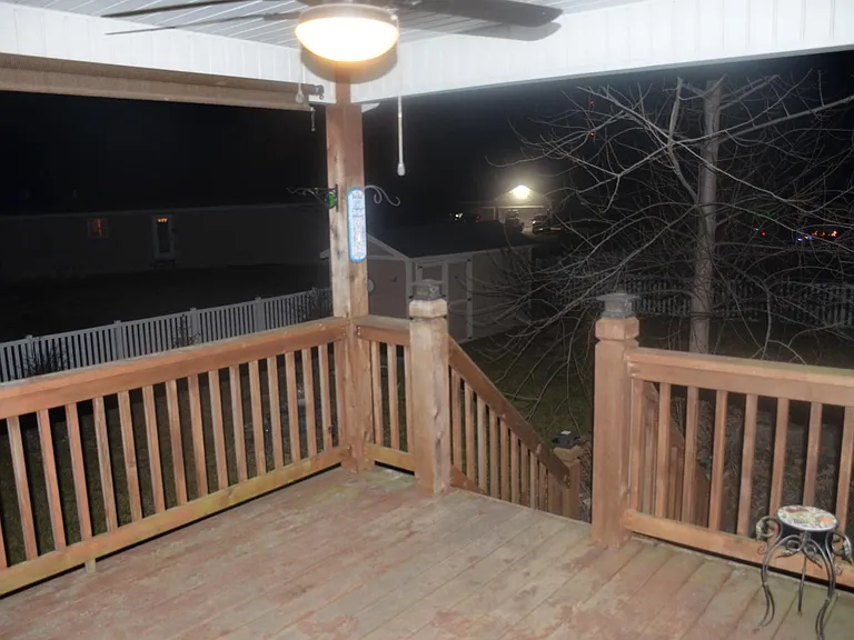 covered deck off dining room