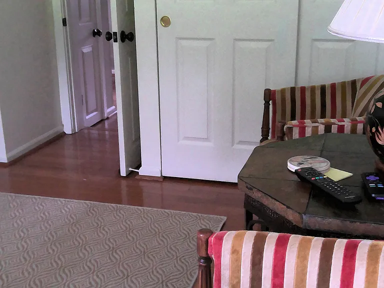 Several closets in second bedroom (used here as Living Room)