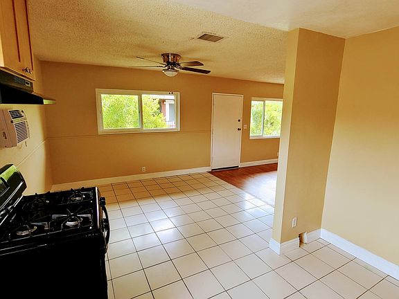 View from kitchen - looking towards dining area