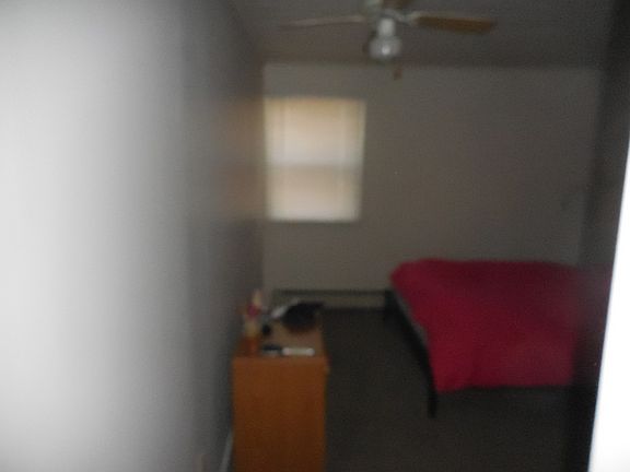 bedroom with walk in closet