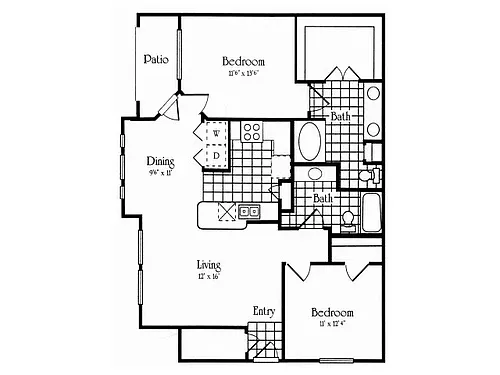 Floor plan C