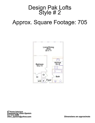 Floor plan 416