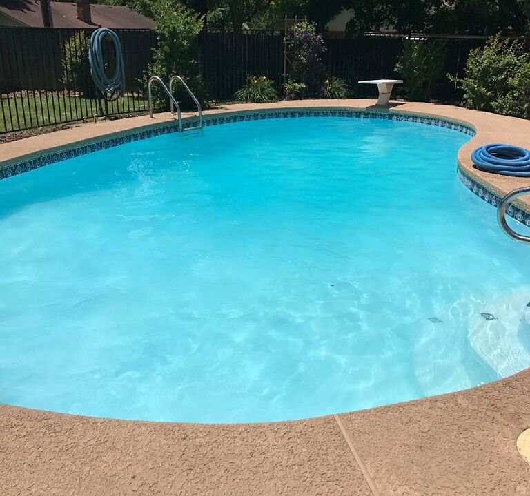 Pool is ready to go!