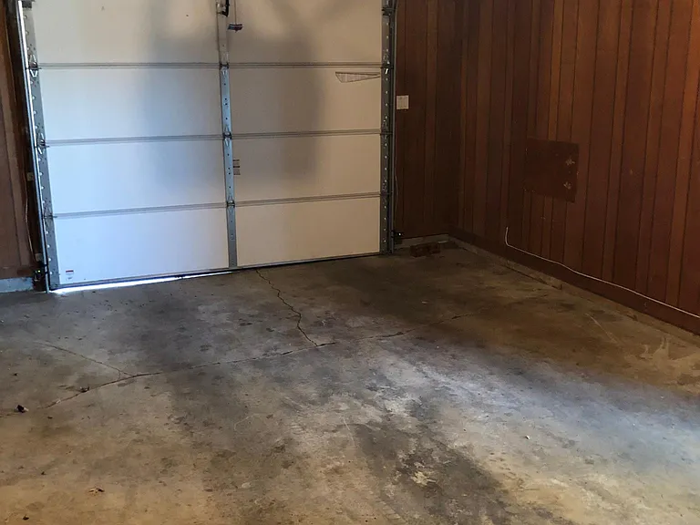 Garage with remote opener