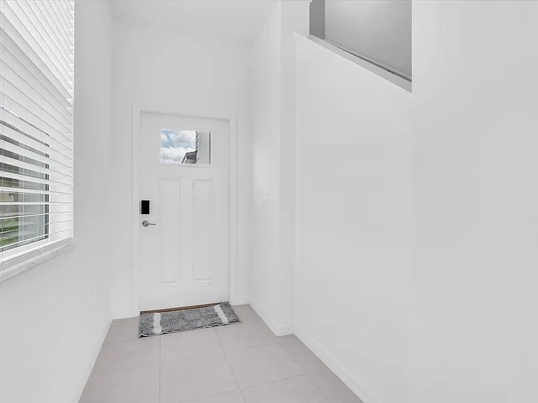 Front Door with Smart Lock