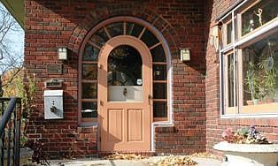 Arched Front Entry