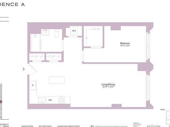 2nd image of 18 W 55th St #15A