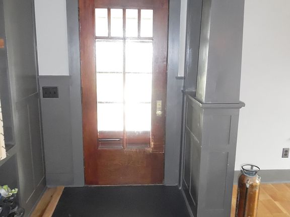 Front entry door