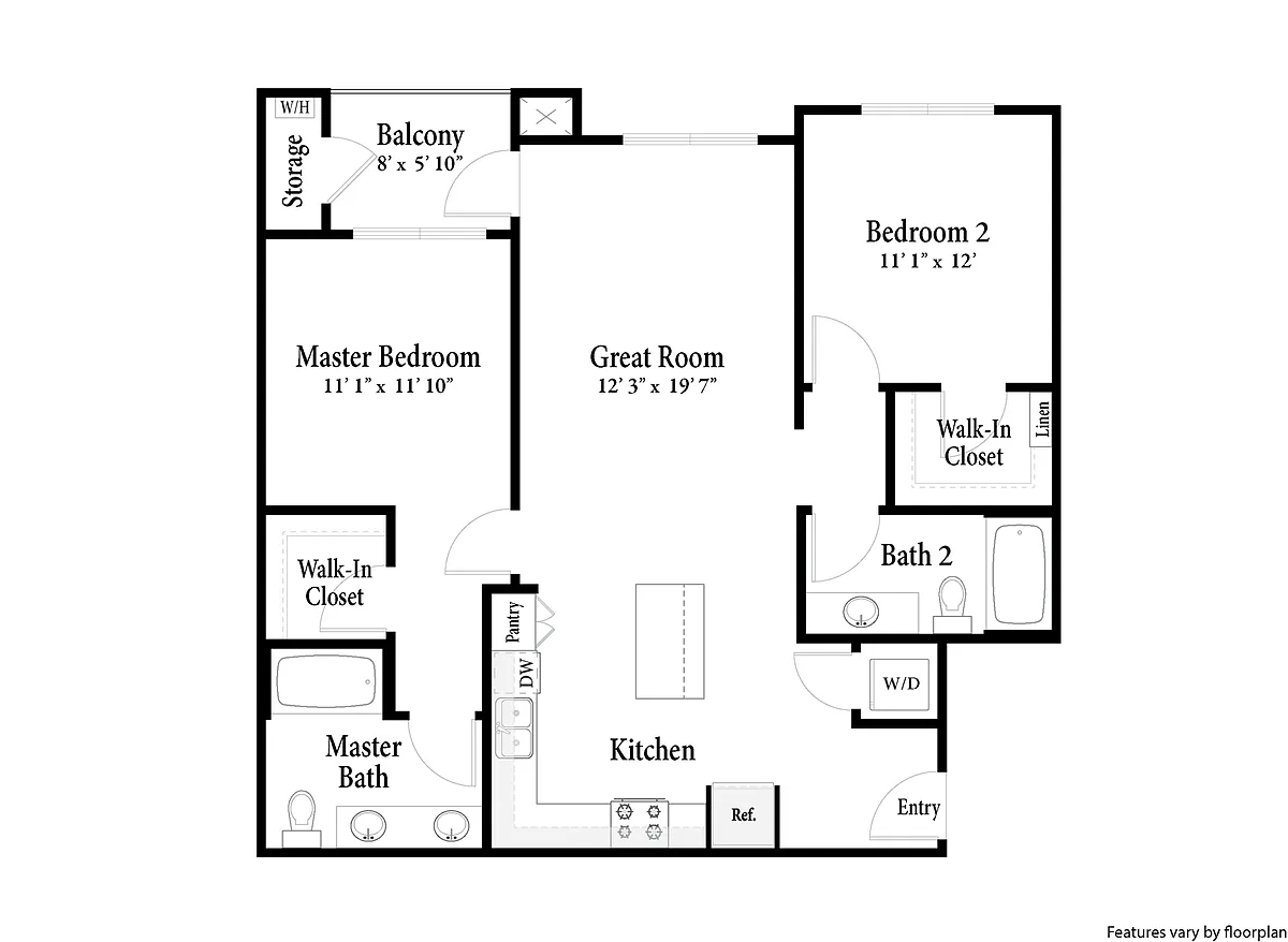 Floor plan B3F.3