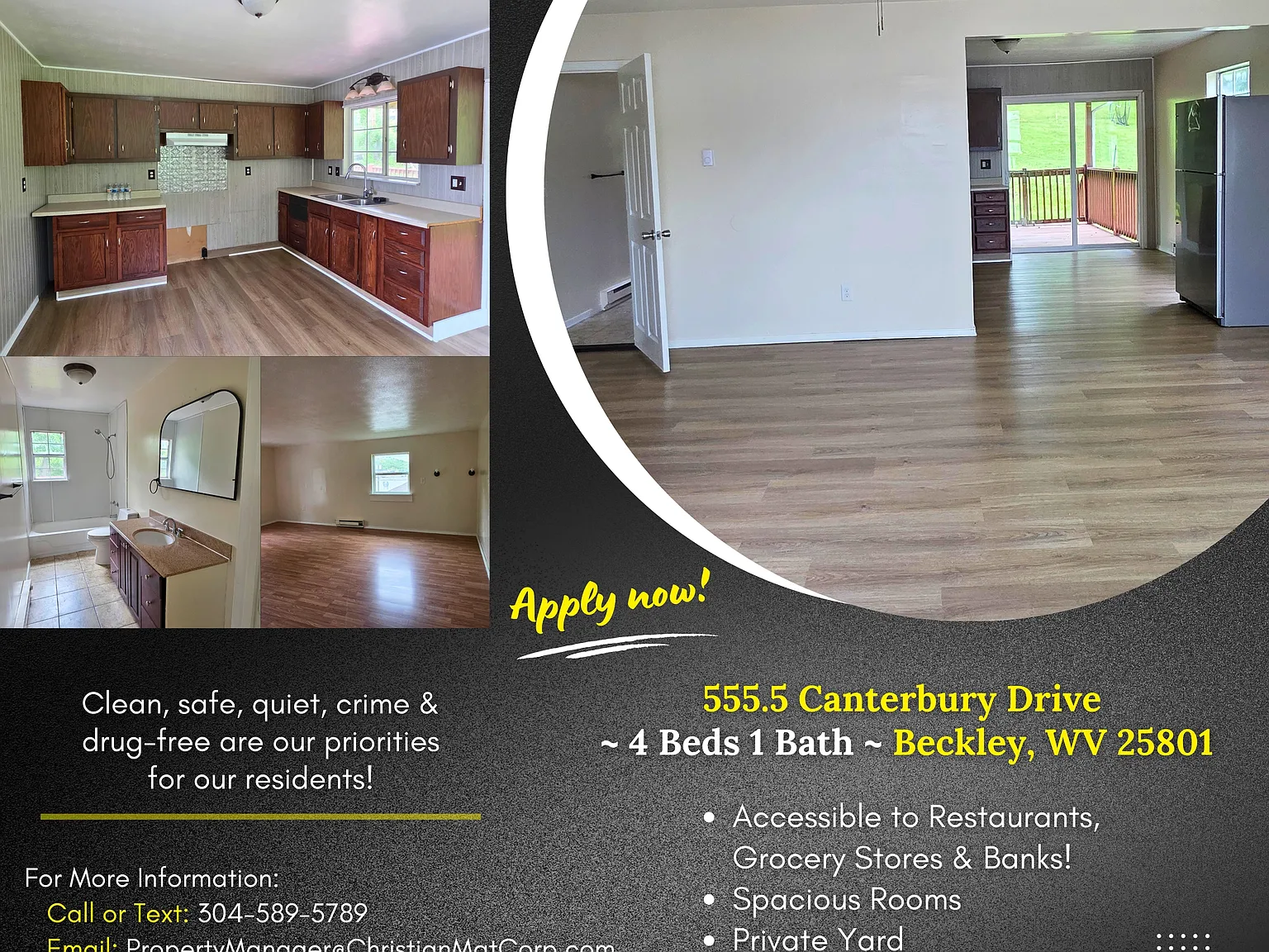 4 bed, 1500 sqft, $1,250 — Photo 1