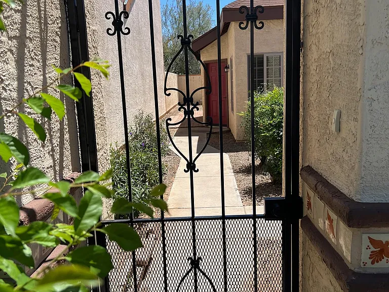 Front courtyard