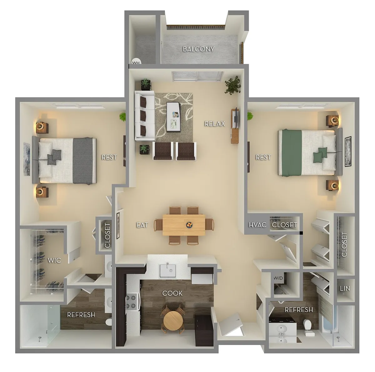 Floor plan Marseille II