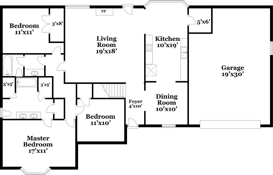 4 bed, 2.0 bath, 1900 sqft, $1,940 — Photo 2