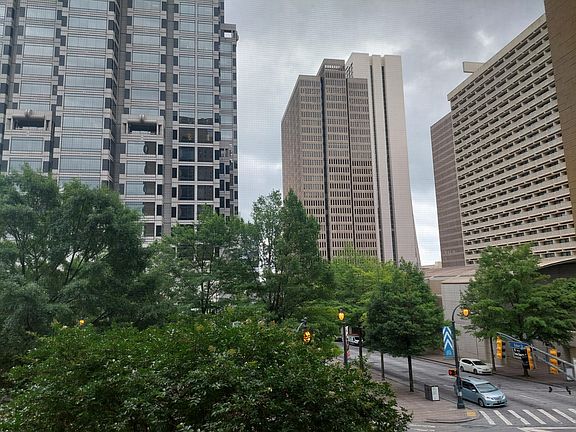 View from screened in balcony.