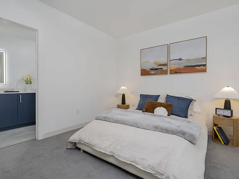 Bedroom and Bathroom