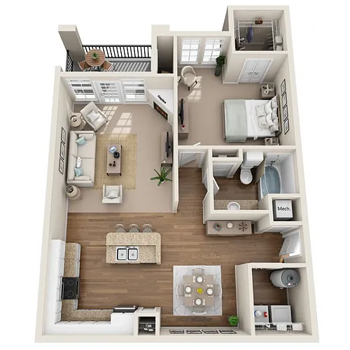 Floor plan Tupelo