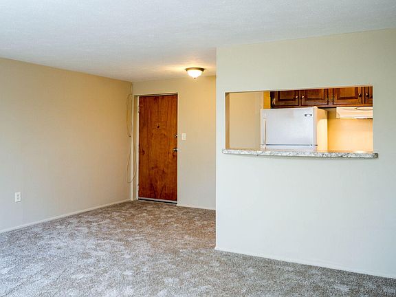 Spacious living room, brand new wall to wall carpet
