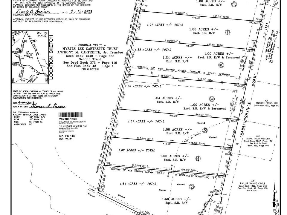 2nd image of 1704 Harrelsonville Road LOT 1
